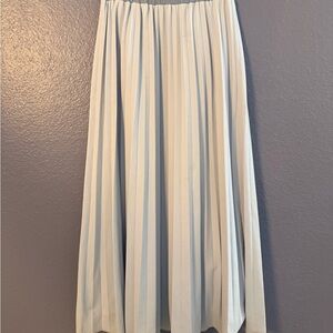 Pleated Light Blue Women’s Skirt